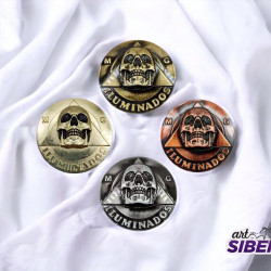 Pins  Metal Brasão p/Coletes