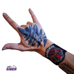 Bracelete Estilo Custom Motorcycles 100% Couro