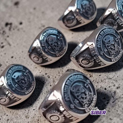 Anel Personalizado em Aço Custom 