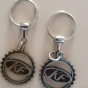Chaveiro Metal Moto Clube Brasão Personalizado