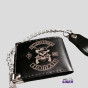Carteira Tradicional Personalizada 100% Couro c/ Corrente 