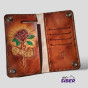 Carteira Long Biker Motorcycle Custom Caveira 