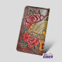 Carteira Long Biker Vintage Couro 100%