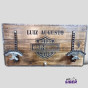 Suporte HD p/ 2 Capacetes c/ Nome Personalizado 