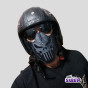 Máscara Facial 100%Couro Punisher Custom