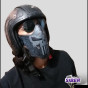 Máscara Facial 100%Couro Punisher Custom