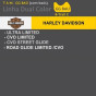 Capa p/ Motos Harley Davidson Modelagem Fit Compacta