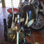 Motocicleta Getback Wip Old School 100% Couro