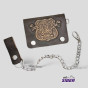 Porta Documentos Moto Custom Caveira Corrente