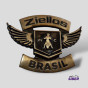 Pins/Pingentes Alto Relevo Brasão Moto Clube 