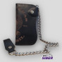 Carteira Long Biker Moto Clube Custom Couro