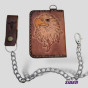 Carteira Pocket Biker Custom Caveira Motorcycle 
