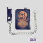 Carteira Pocket Biker Custom Caveira Motorcycle 