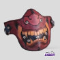 Máscara Caveira Custom  Facial Couro