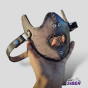 Máscara Caveira Custom  Facial Couro