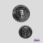 Moedas  Metal 2 Lados c/5cm Moto Clube 