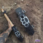 Suporte Couro Taco Socô Inglês Custom Motos