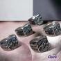 Anel Aço Inoxidavel Personalizado Custom Unico