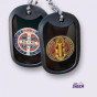 Dog Tags Personalizadas Prova D´água Corrente Inox