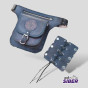 Cartucheira Biker 100%Couro Custom Moto