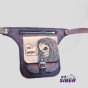 Cartucheira Biker 100%Couro Custom Moto
