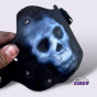 Máscara Caveira Custom  Facial Couro