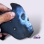 Máscara Caveira Custom  Facial Couro
