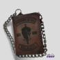 Carteira Moto Clube Custom Couro Personalizada