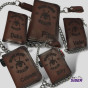 Carteira Moto Clube Custom Couro Personalizada