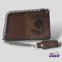 Carteira Moto Clube Custom Couro Personalizada