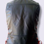 Colete Feminino Titan Road Gola V  100% Couro