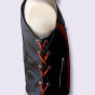 Colete Feminino Titan Road Gola V  100% Couro