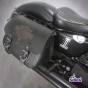 Alforge Par Mala Garupa  Harley Davidson 100% Couro