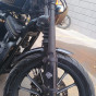 Suporte Taco Baseball Caveira  100% Couro Moto