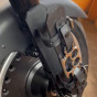 Suporte Taco Baseball Caveira  100% Couro Moto