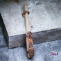 Suporte Taco Baseball Caveira  100% Couro Moto