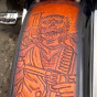 Protetor Paralamas 100% Couro Custom