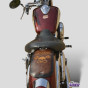 Protetor Paralamas 100% Couro Custom