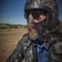 Capacete Old School  Couro Custom