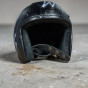 Capacete Custom Couro Old School 