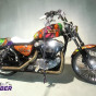 Motocicleta Getback Wip Old School 100% Couro