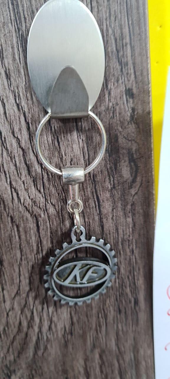 Chaveiro Metal Moto Clube Brasão Personalizado