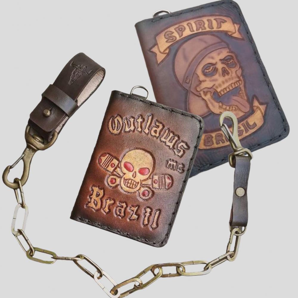 Carteira Pocket  Personalizada MC Couro