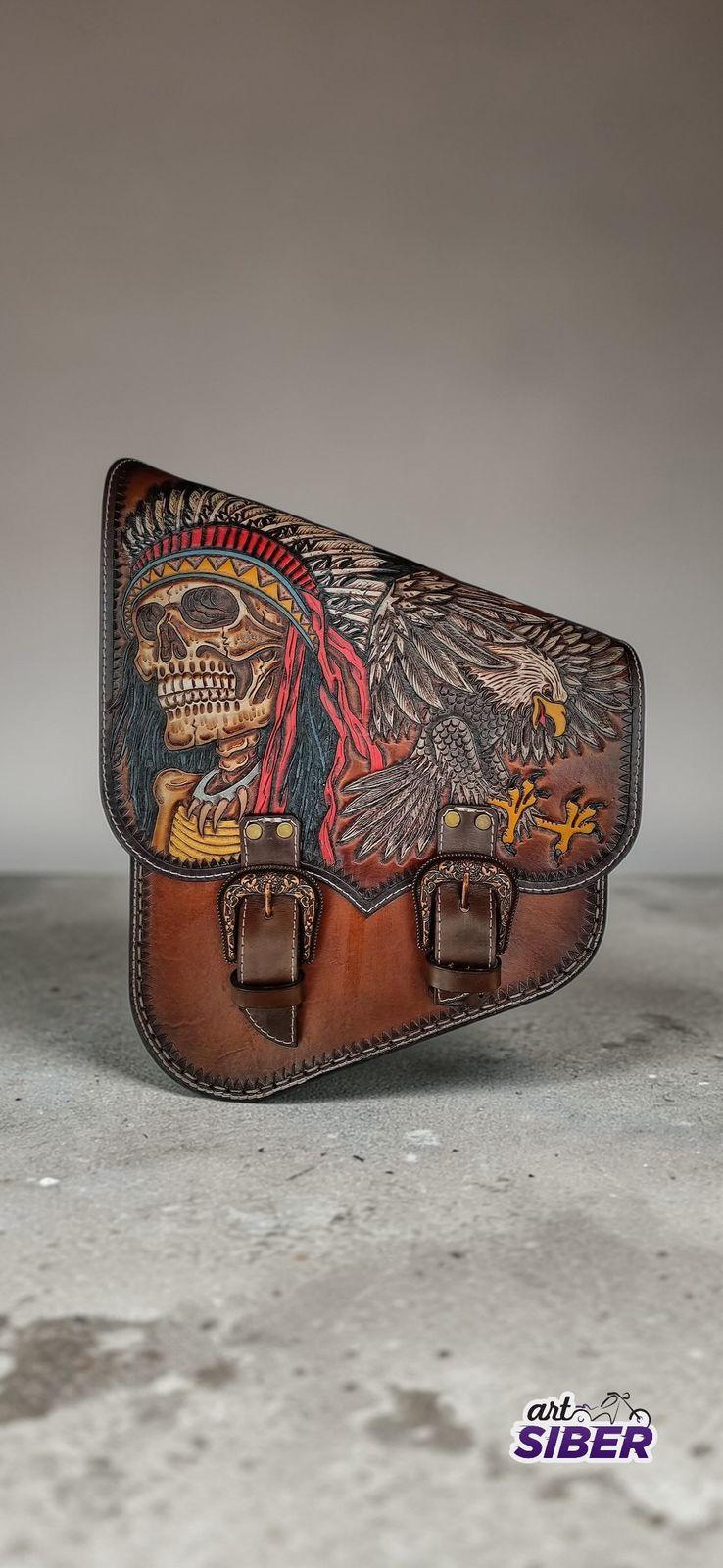 Alforge Lateral Bag Solo Caveira Custom