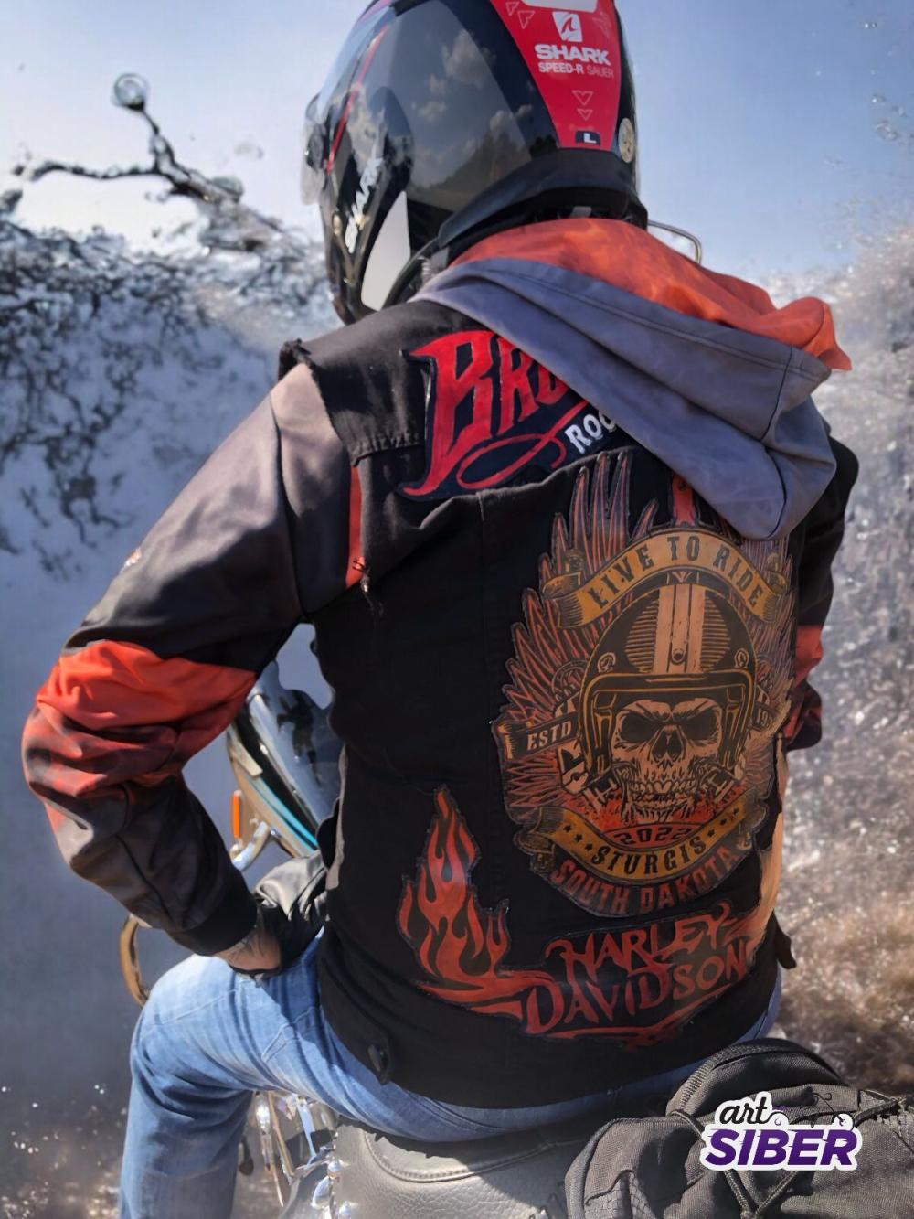 Patch 100% Couro Personalizado Colorido